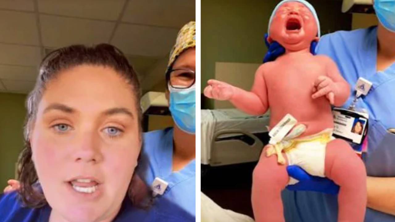 Woman gives birth to 5.6kg baby