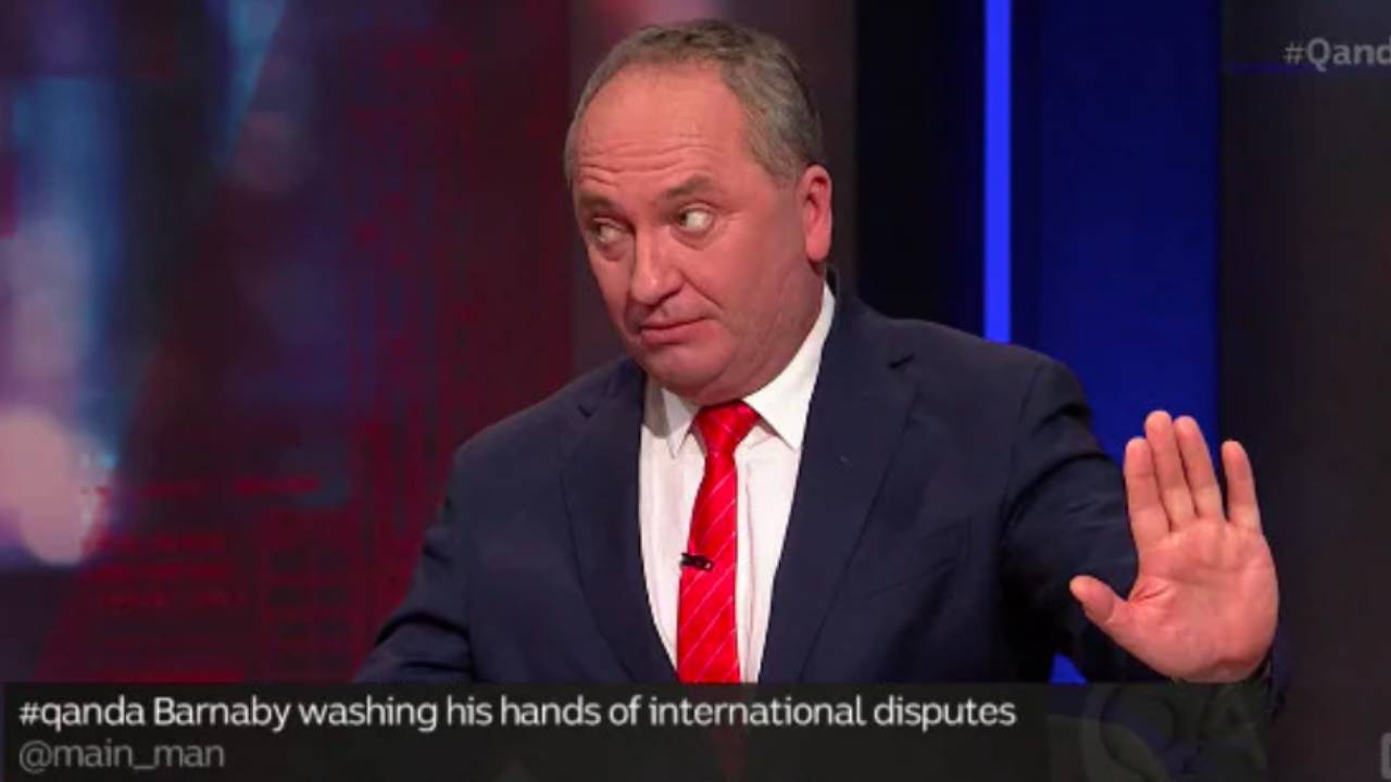 "We have enough problems": Barnaby Joyce slammed for lack of empathy