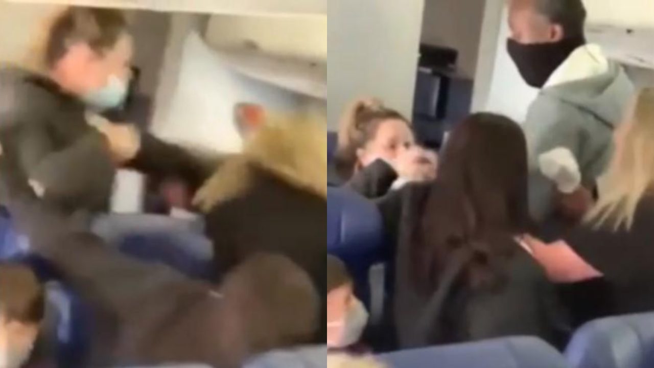 Witnesses divided in conflict after flight attendant brawl