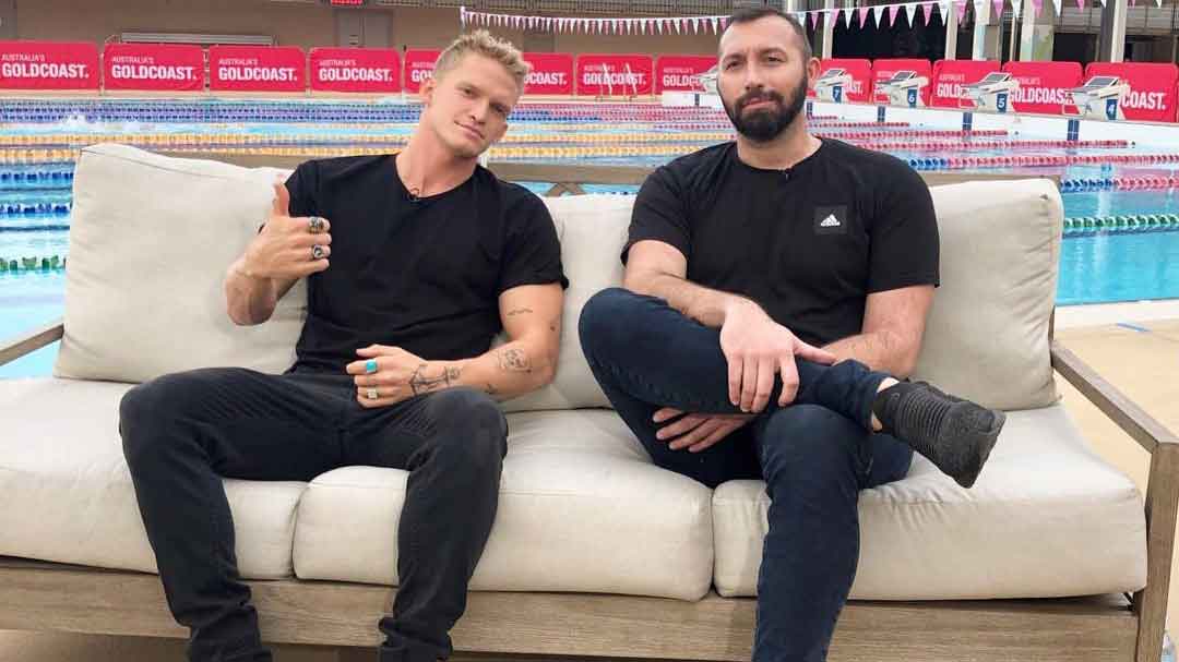 Ian Thorpe mentors pop star Cody Simpson