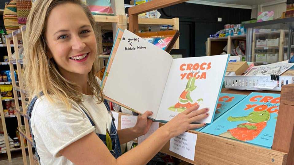Local croc becomes childrens’ book star