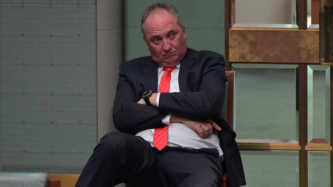 Alan Jones joyous at Barnaby Joyce's return