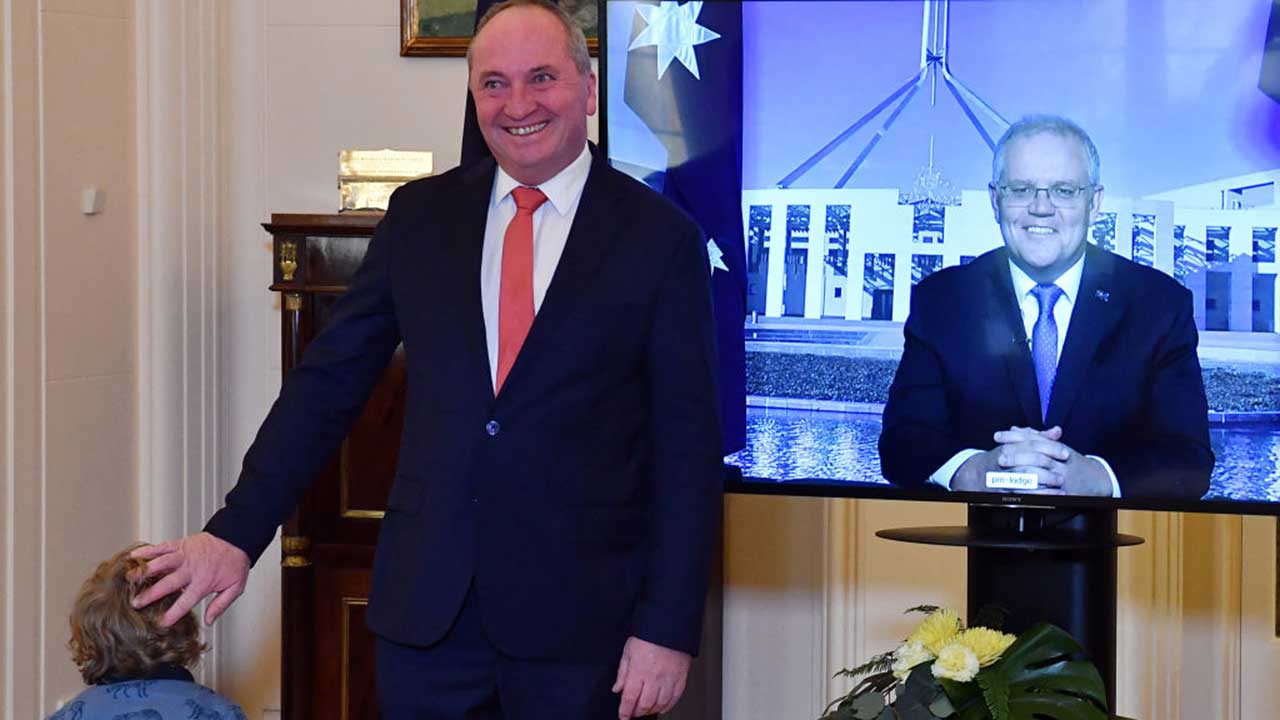Barnaby Joyce’s relatable ‘dad moment’
