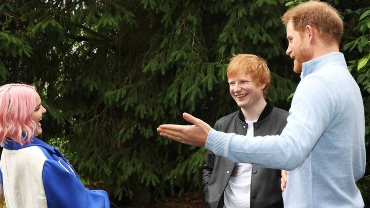 Prince Harry swoons over daughter Lilibet at charity event