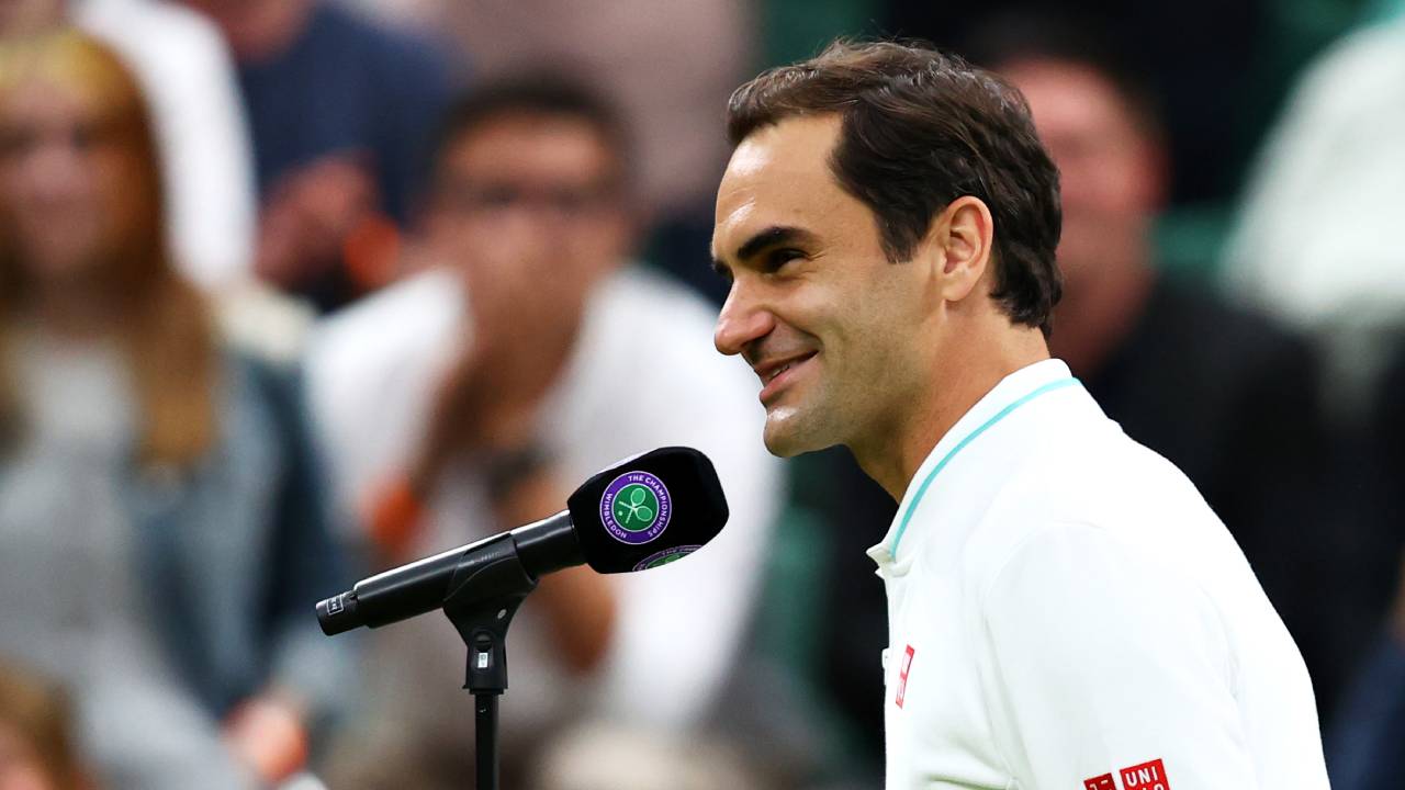 "My English is not good": Roger Federer stumped by interview question