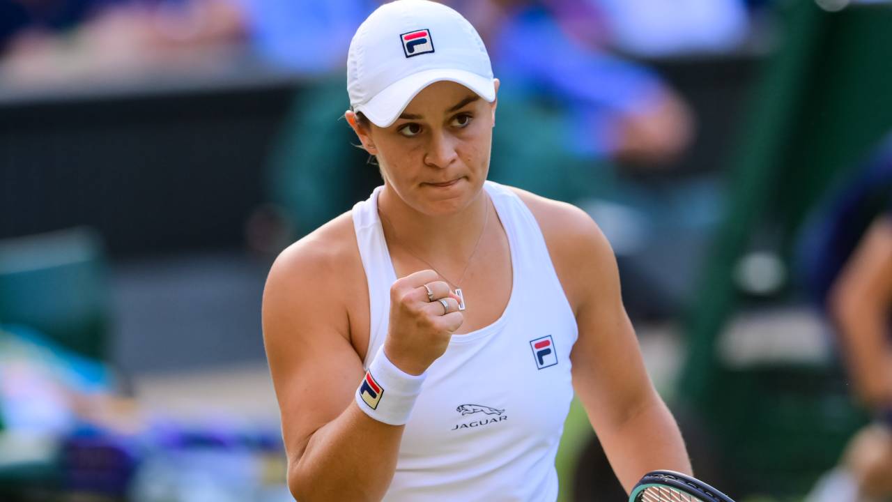 Barty’s priceless sledge after latest Wimbledon win