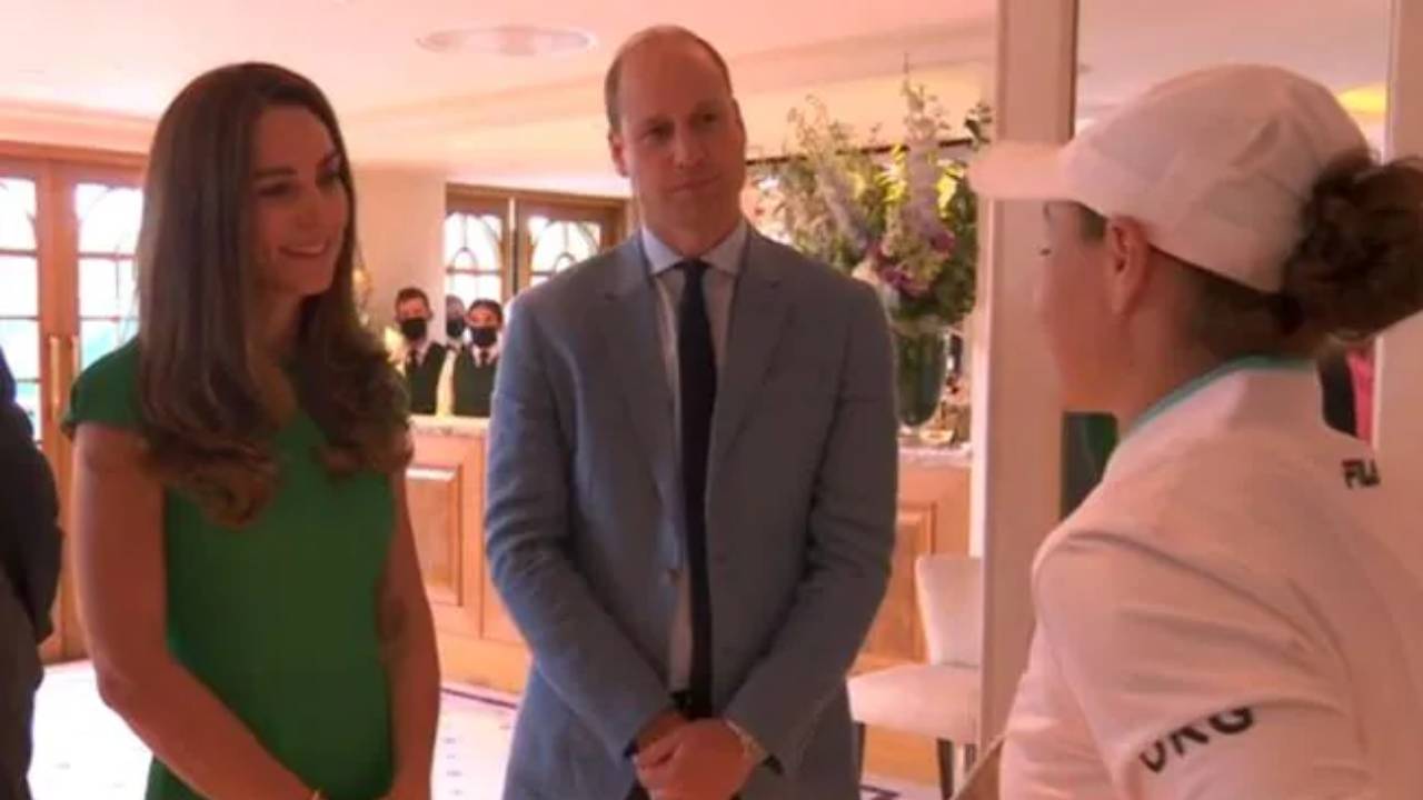 Tennis royalty: What Ash Barty said to William and Kate
