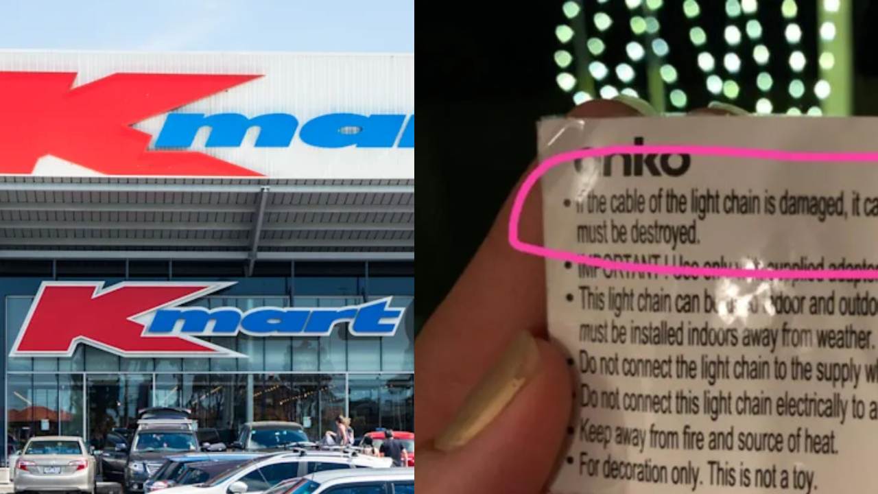 Kmart label fail sends shoppers into stitches 
