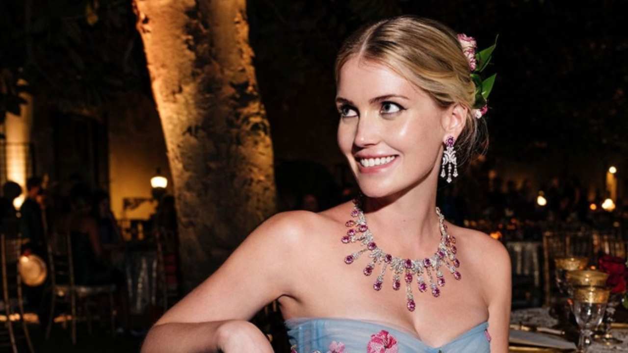 Lady Kitty Spencer shows fans BTS look at her five wedding dresses