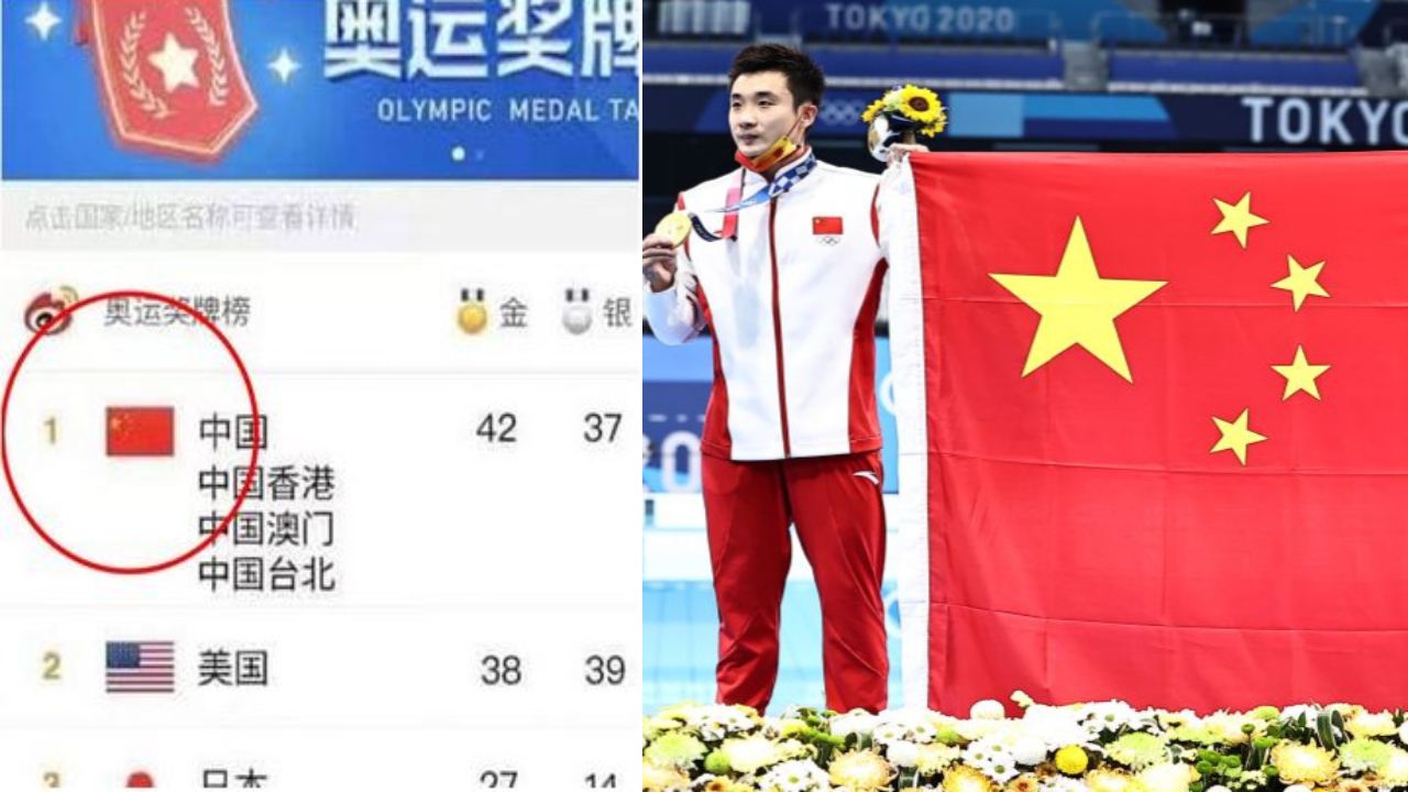 China re-jigs Olympic medal tally to place itself first