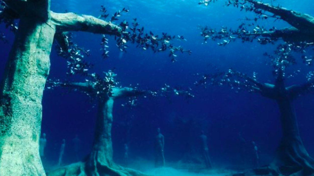 Unveiling the world’s first underwater art sculpture park