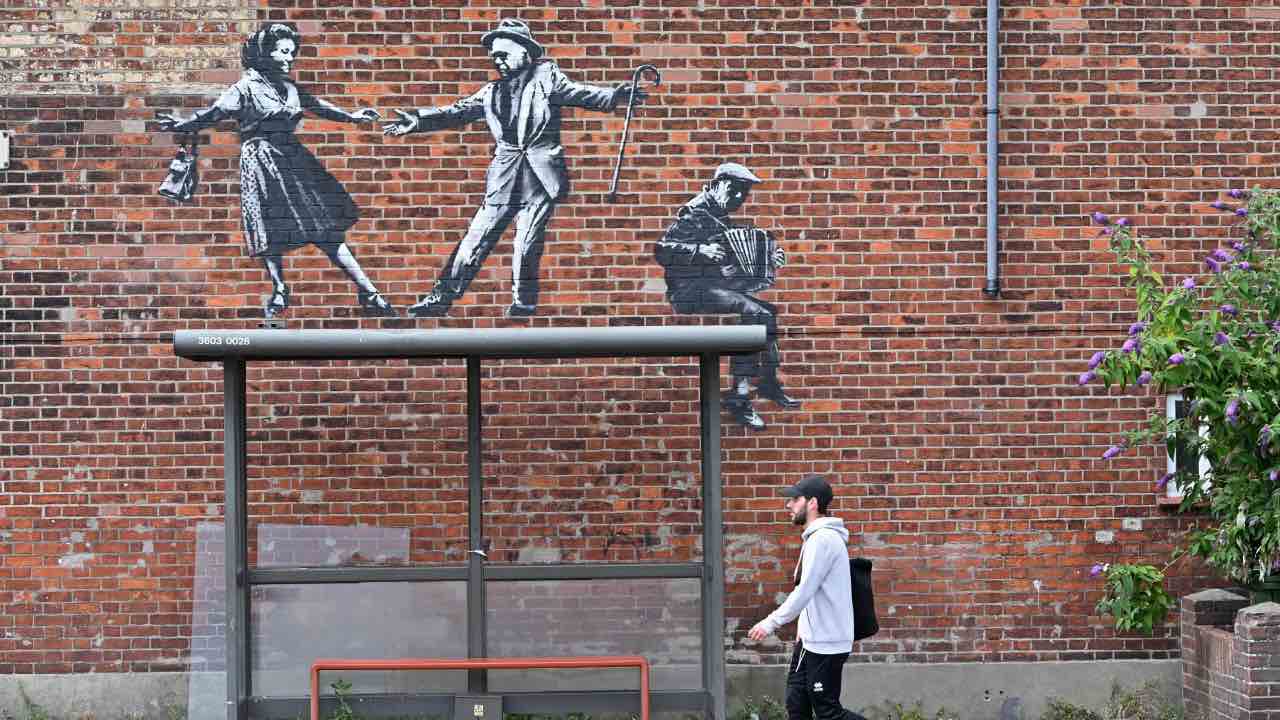 Banksy goes on a mural-making spree in England