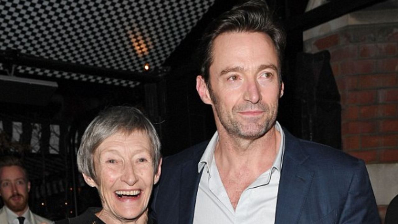 Hugh Jackman shares rare photo of mum