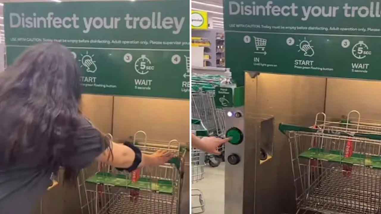 "Thank you Woolies": New trolley device causes sensation