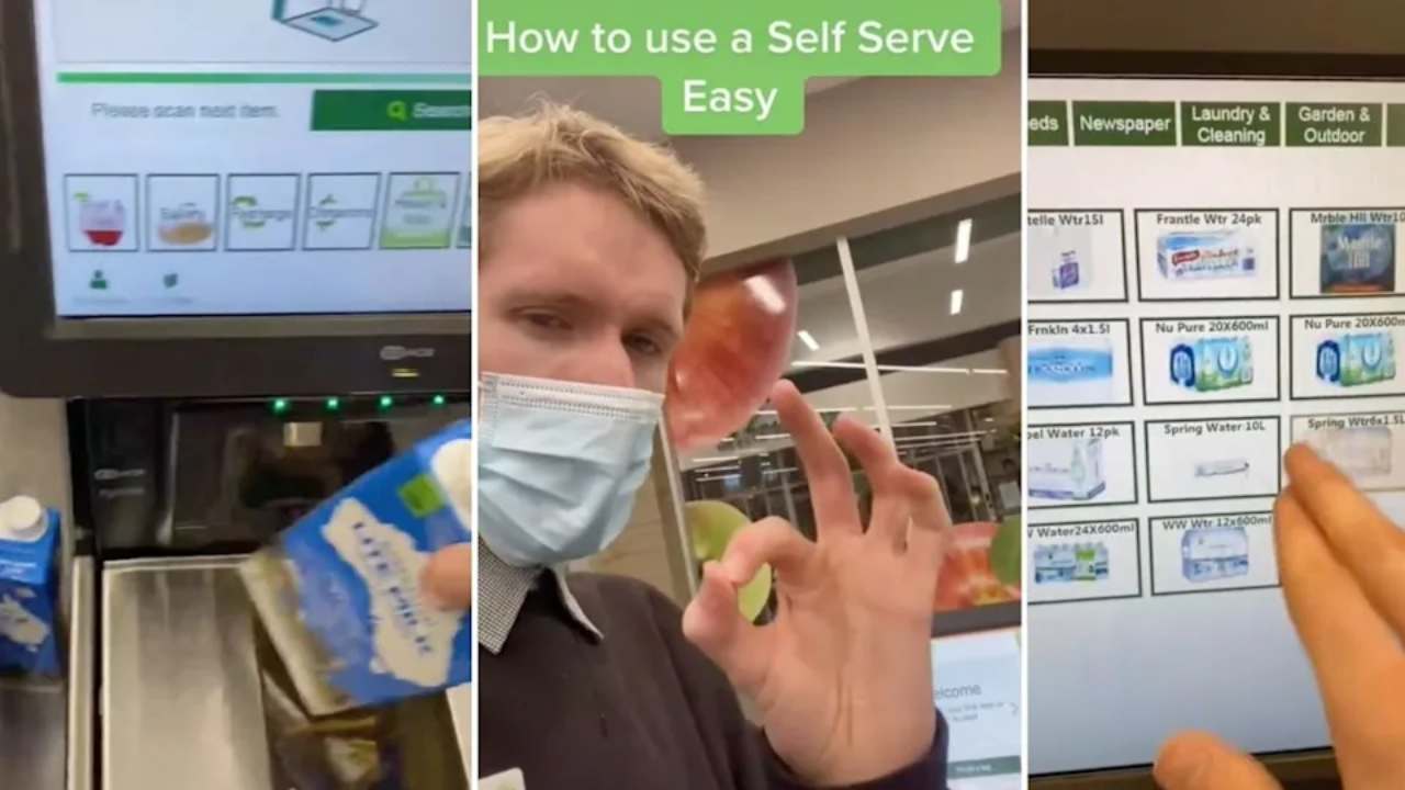 Woolies employee reveals unknown self-serve checkout hack