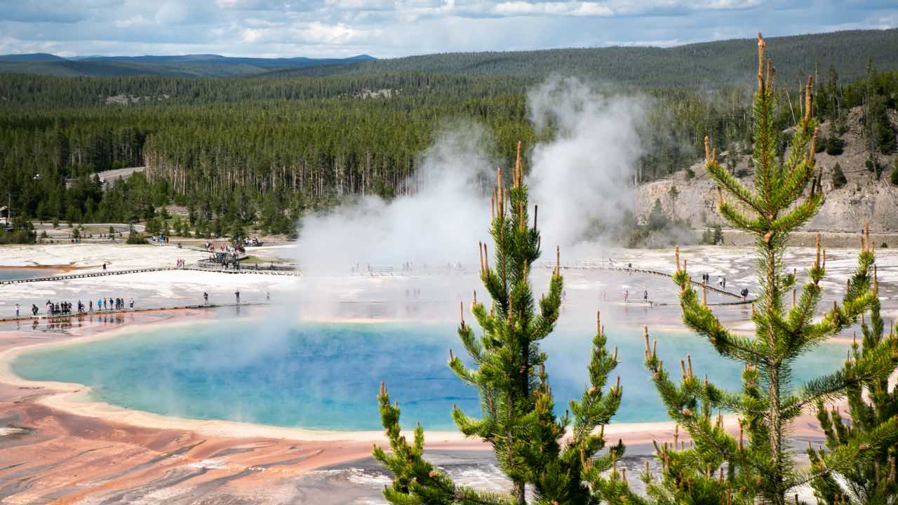 Woman jailed after walking on natural wonder in US national park