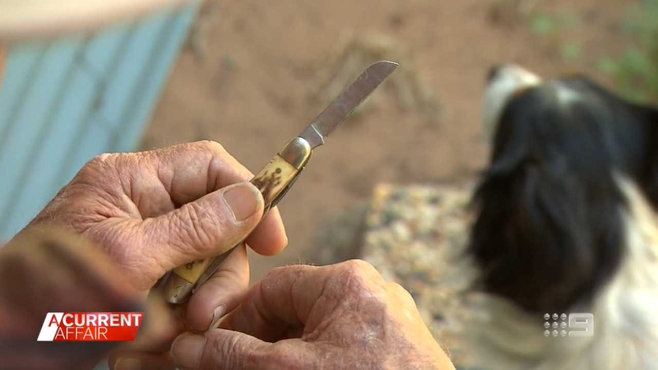 Grandfather left shocked after police fine him for carrying a pocket knife
