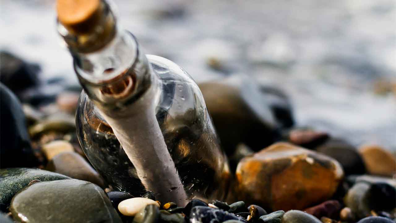 Message in a bottle found after 37 years
