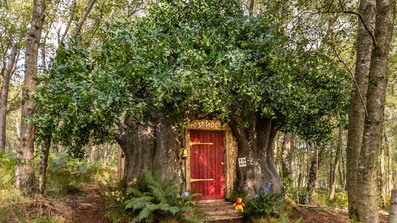 See Winnie the Pooh’s home in real life