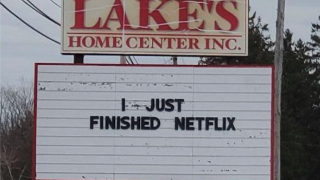 Hilarious signs that prove we can still laugh, despite a global pandemic