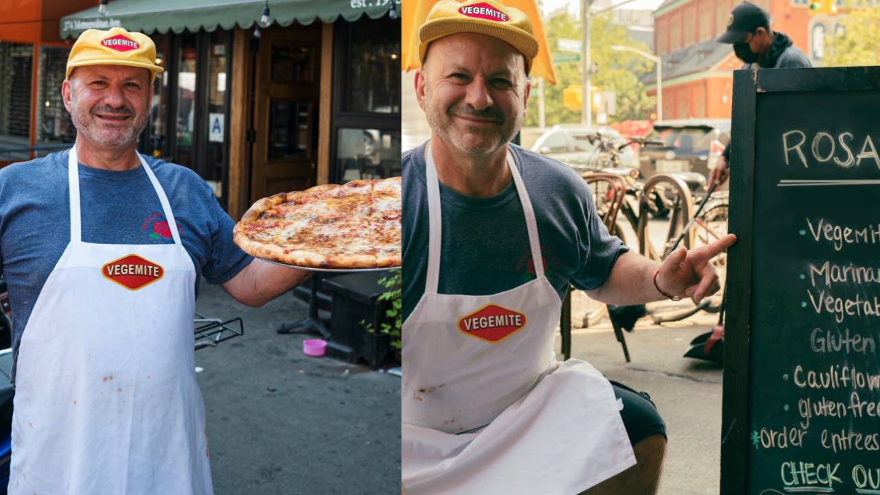 How a New York pizza chef adopted a classic Aussie ingredient
