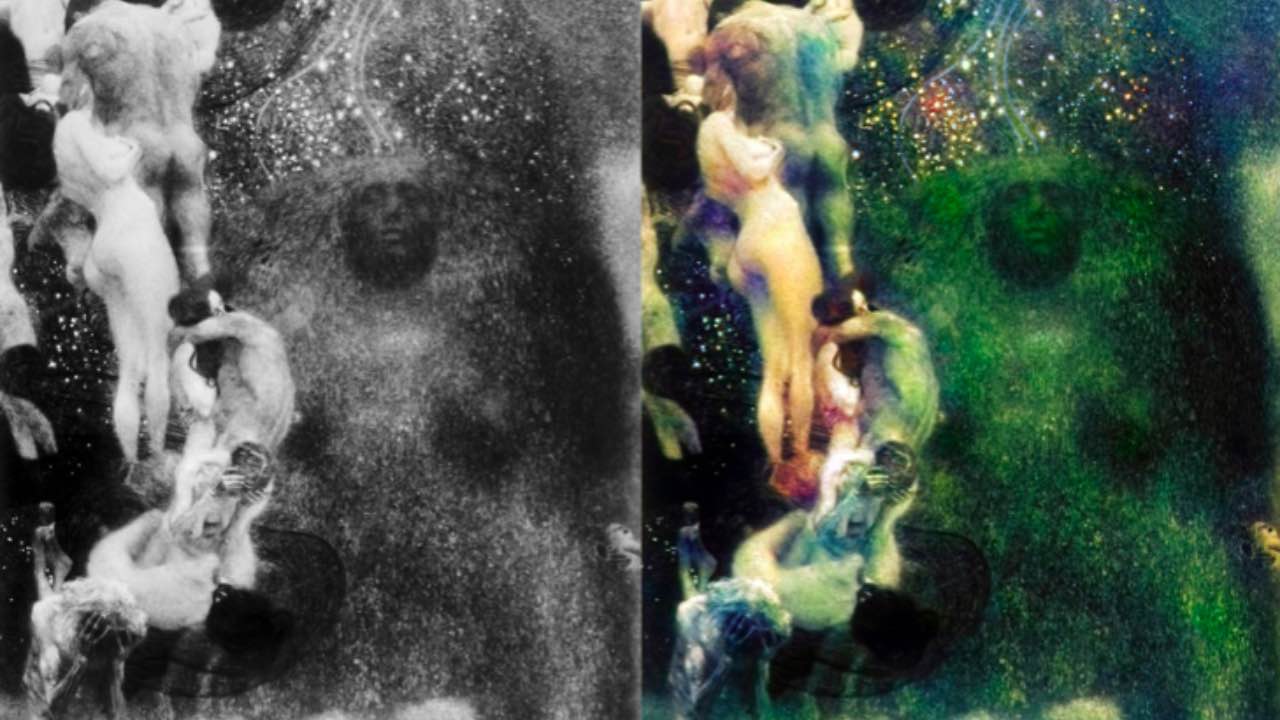 Artificial intelligence recreates destroyed paintings