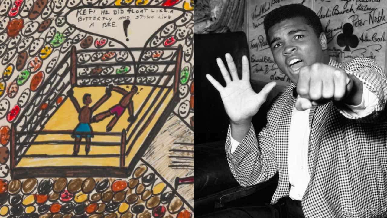 Muhammad Ali’s artworks turn a huge profit at auction
