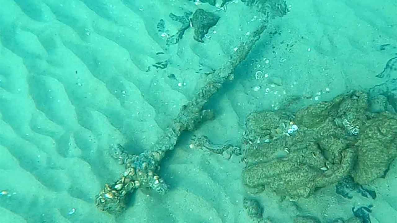 Amateur diver uncovers 900-year-old treasure