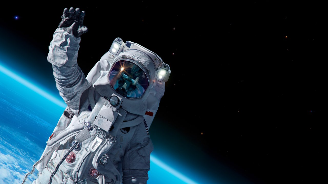 What risks do humans face in space?