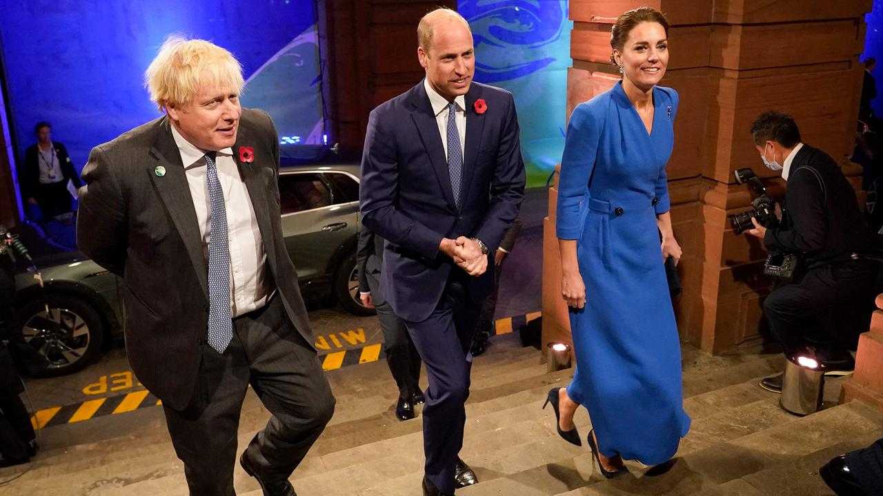 Kate and Wills attend COP26 reception, winning praise from Her Majesty