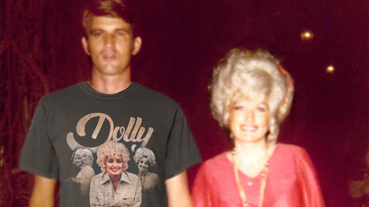 He's real! Dolly Parton shares rare snap of reclusive husband