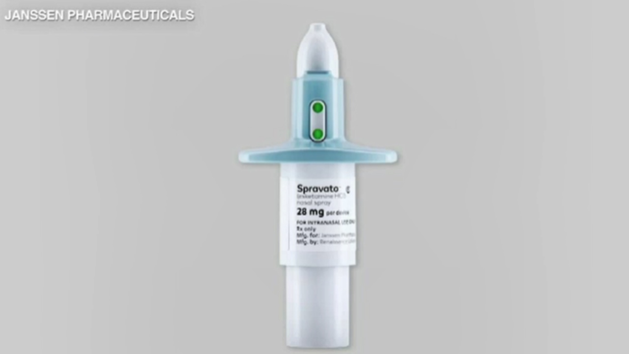 Revolutionary nasal spray helping to treat depression