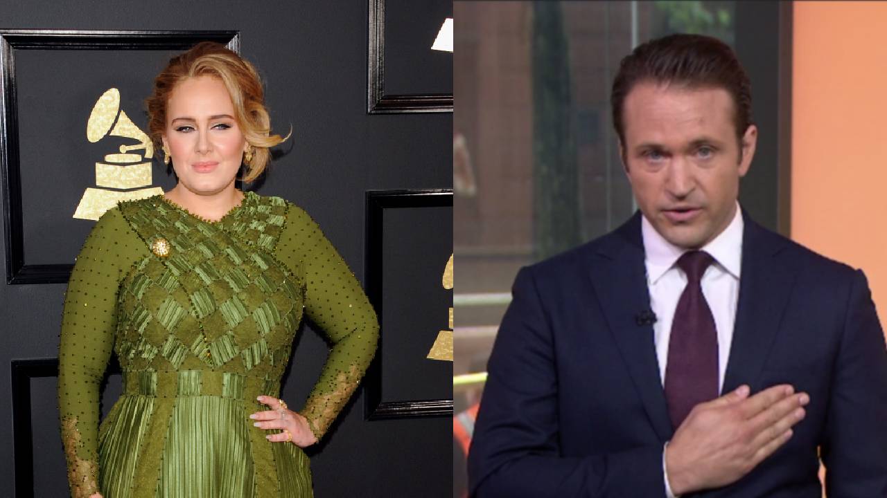 Sunrise presenter issues tearful apology to Adele