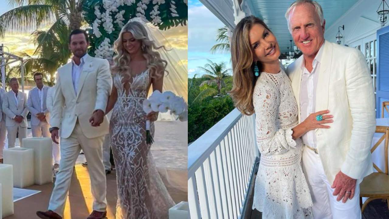 First pics from Greg Norman’s son’s wedding
