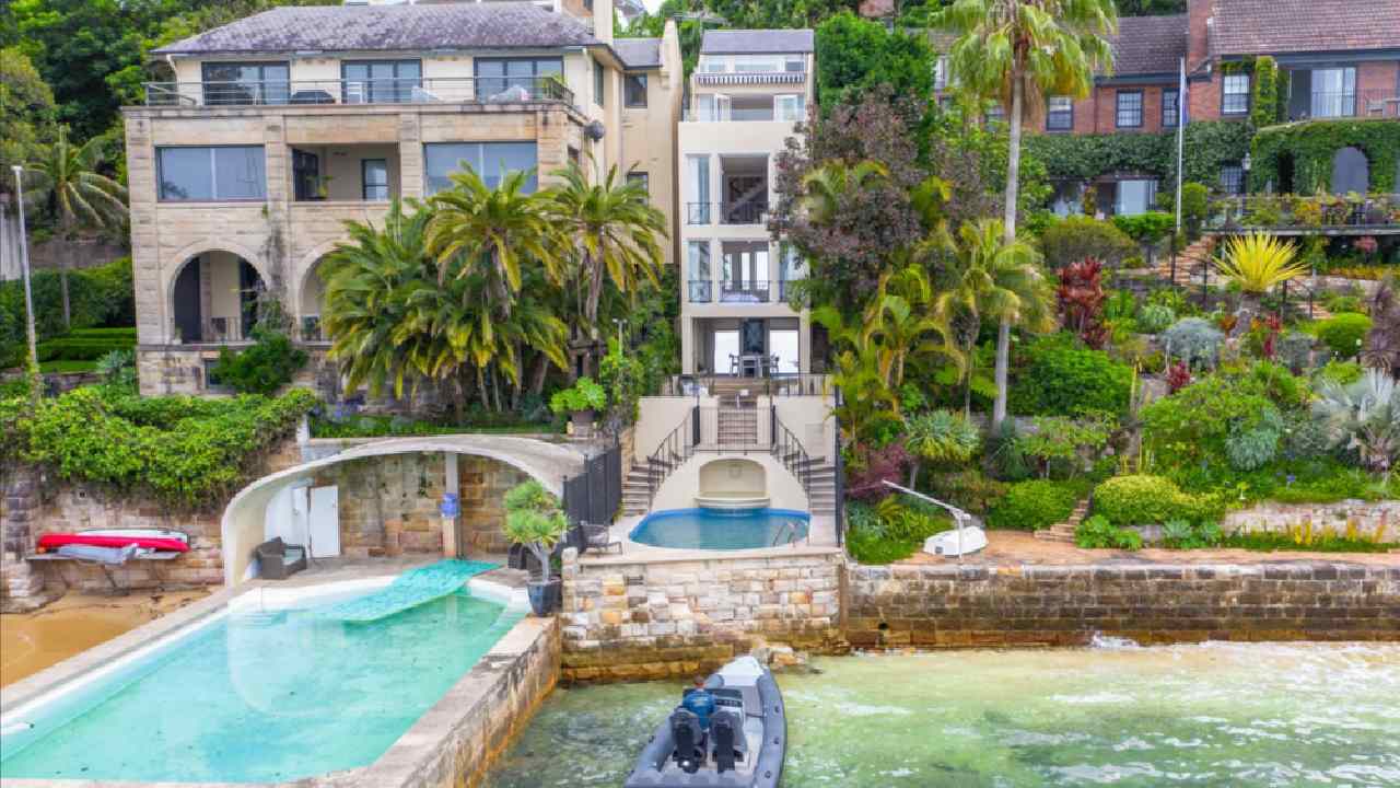 Sydney's skinniest harbour side mansion sold