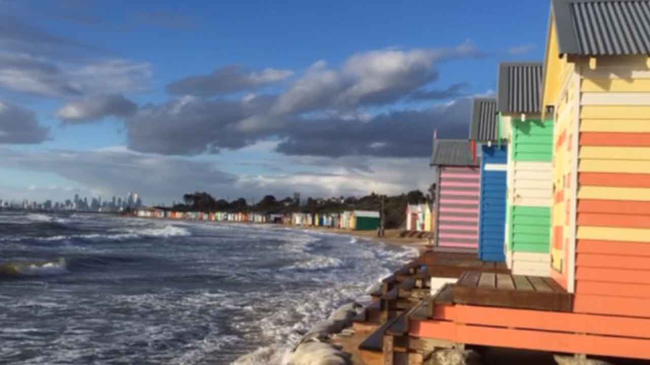 Prized Victorian beach boxes under threat