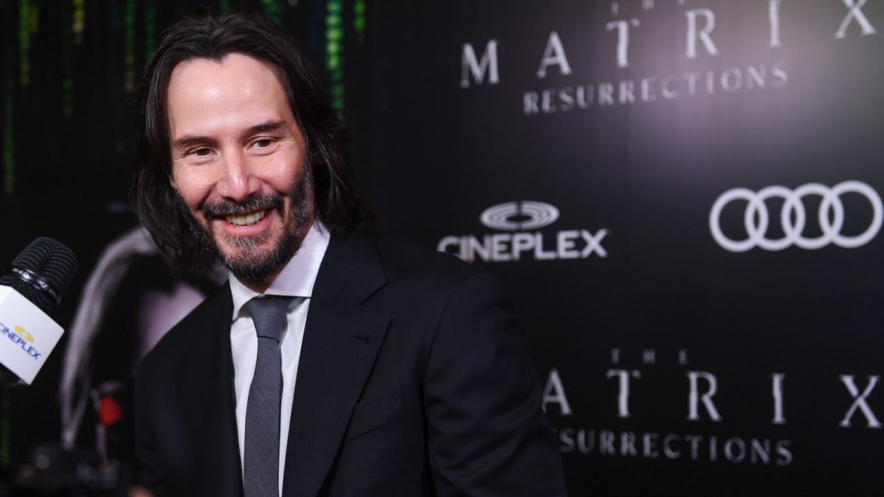 Keanu Reeves donates his Matrix salary to cancer research