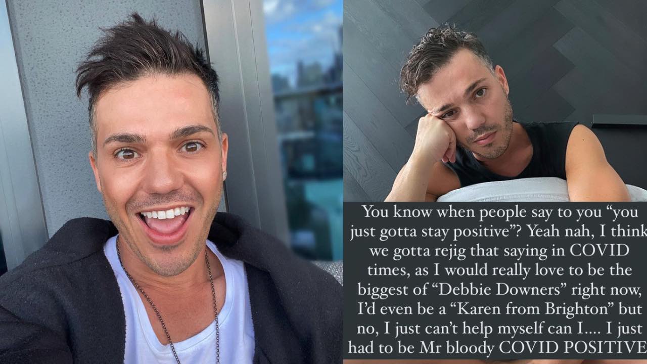 Anthony Callea slams government after testing positive for Covid-19