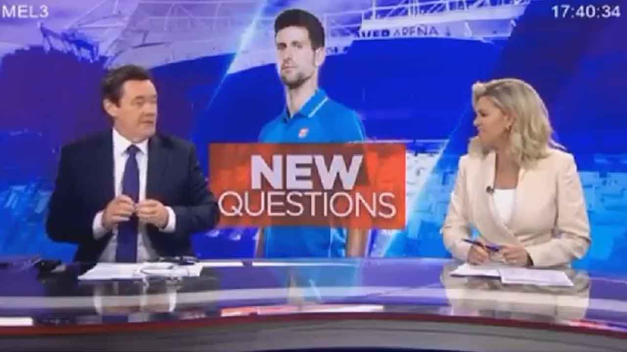 Caught out! Leaked audio as Channel 7 stars slam Novak