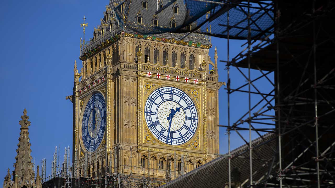 Refurbished Big Ben unveiled after five-year renovation