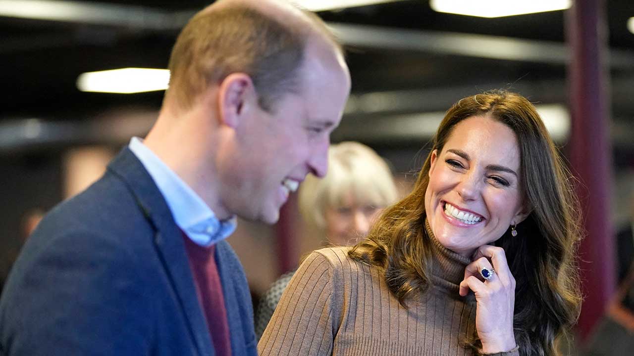 ‘Don’t give my wife any more ideas’: Prince William jokes about not wanting any more children