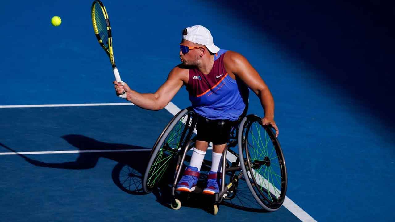 “Better than winning”: Dylan Alcott fights tears after last ever match