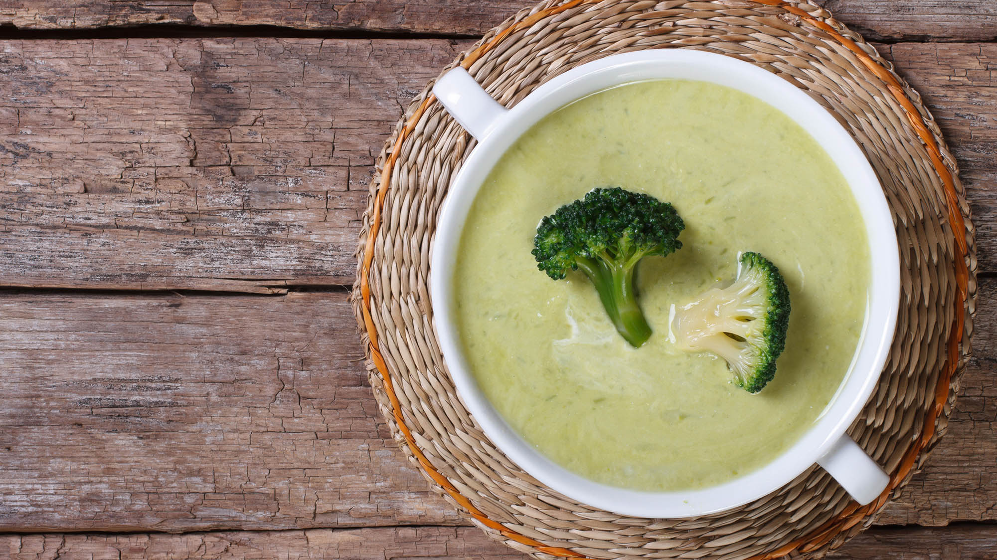 Cream of broccoli soup | OverSixty